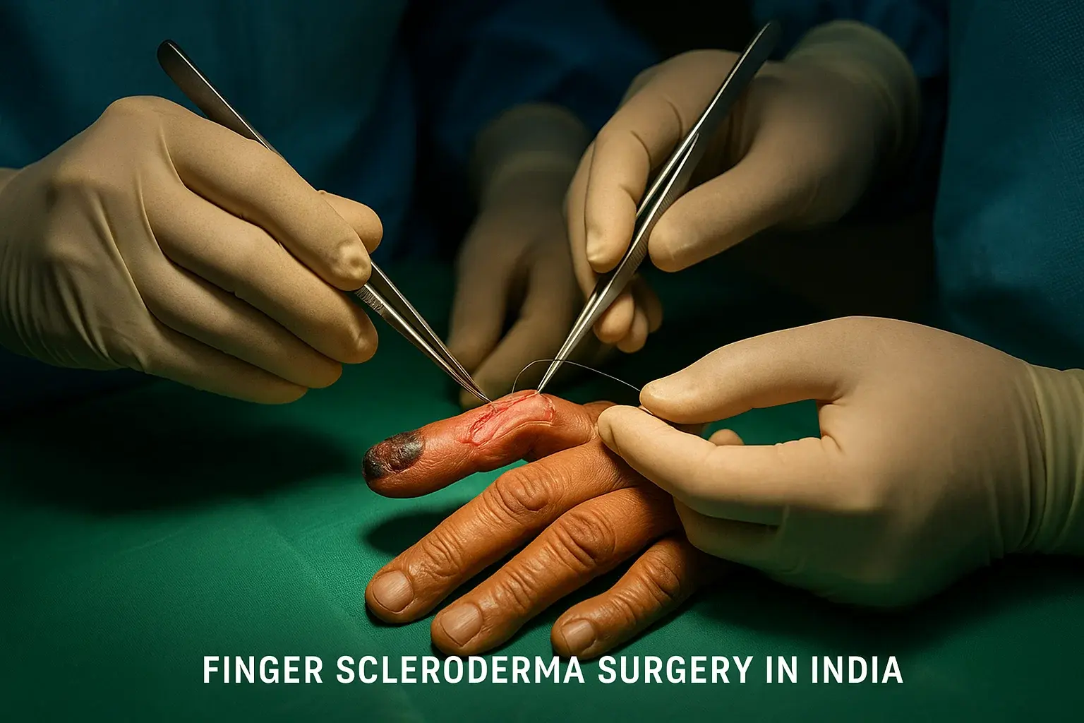 Finger Scleroderma Surgery in India