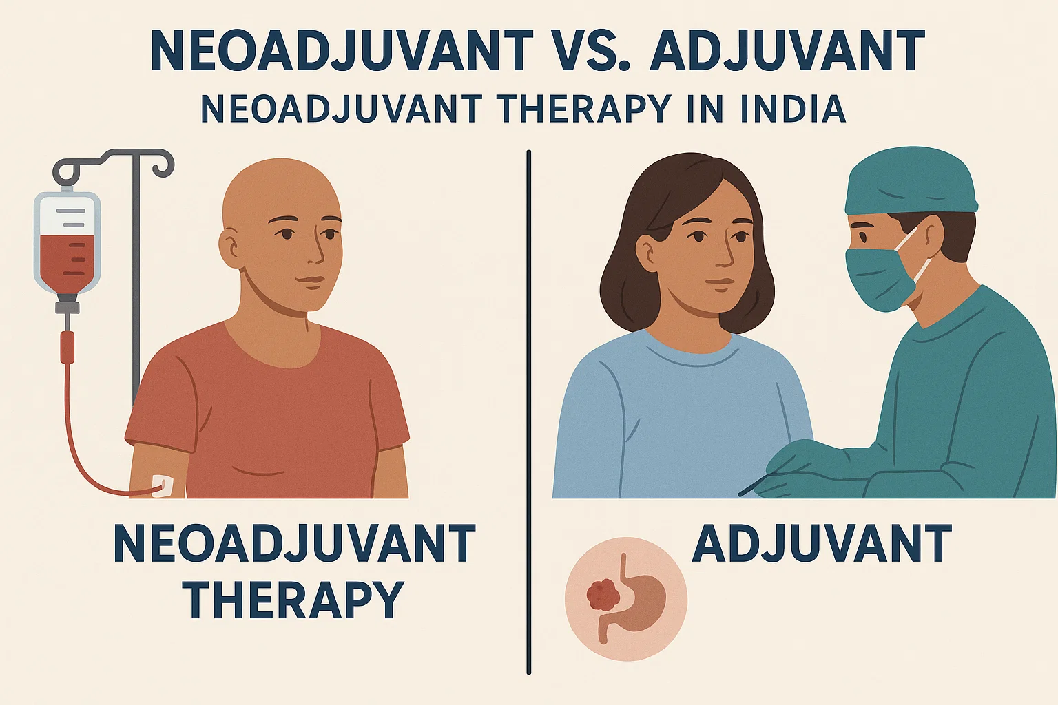 Neoadjuvant Vs. Adjuvant- Neoadjuvant Therapy in India
