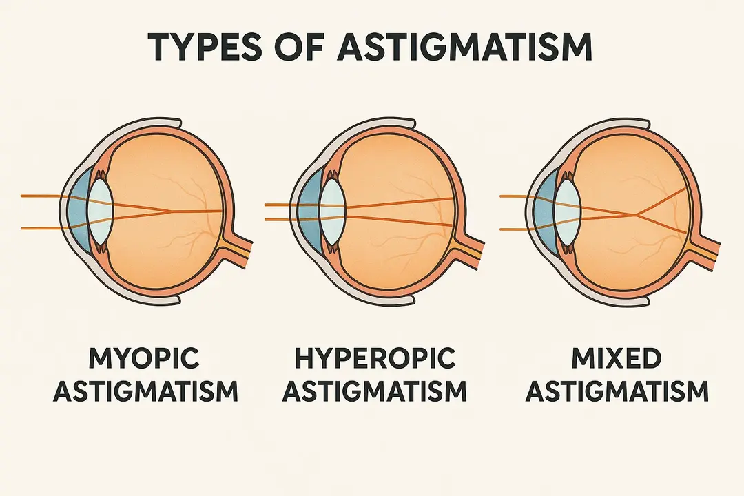 Types of Astigmatism