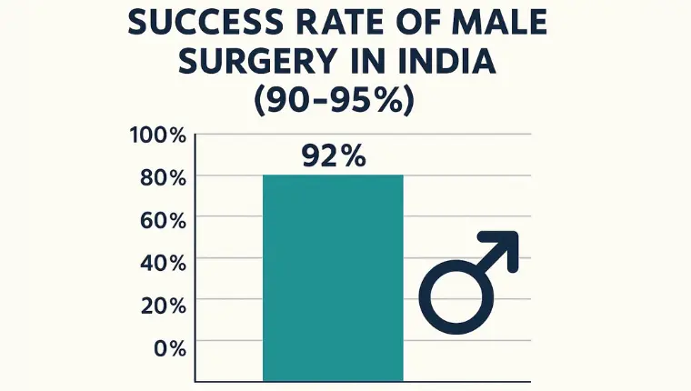 Success Rate of Male Surgery in India