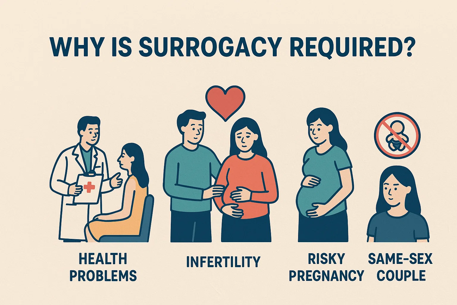 Why is the Requirement of surrogacy