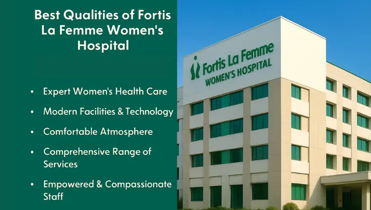 Best Qualities of Fortis La Femme Women's Hospital