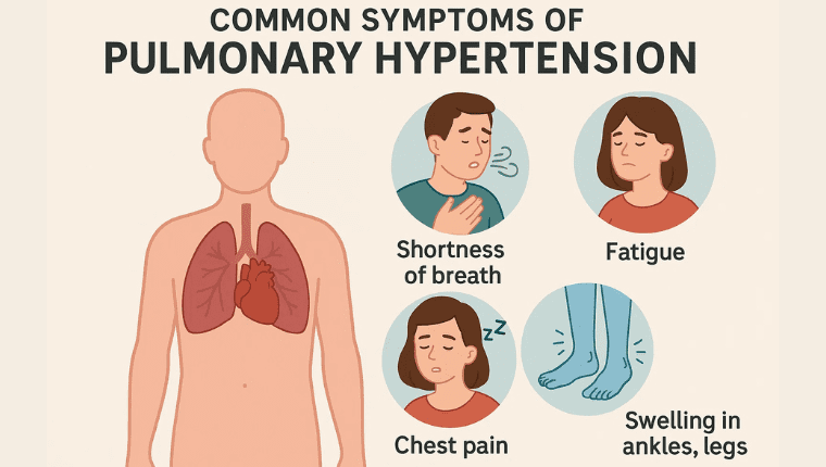 Common Symptoms of Pulmonary Hypertension