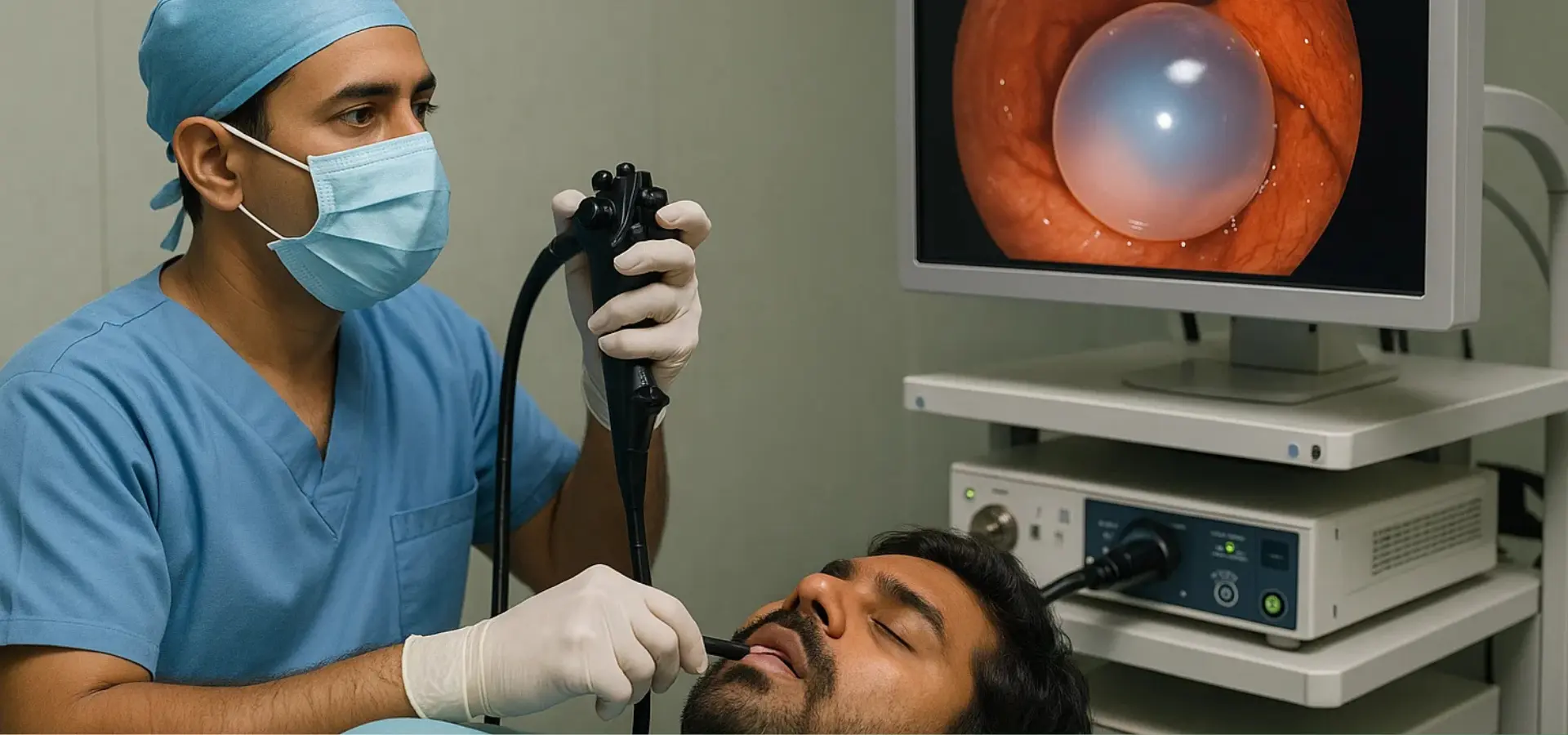 Endoscopic Intragastric Balloon Surgery
