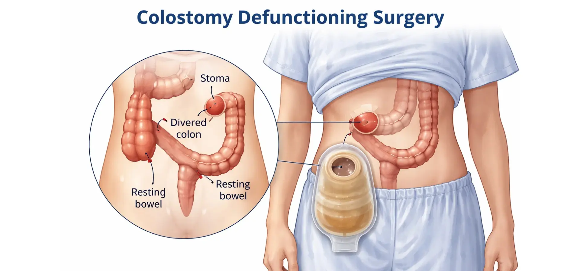 Colostomy Defunctioning Surgery in India