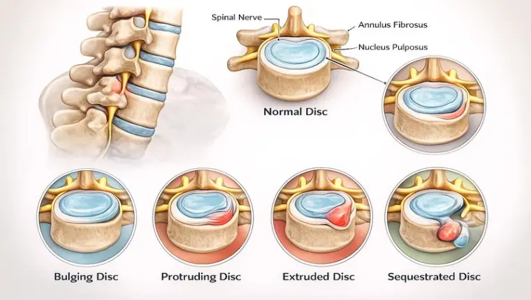 Different Types of Slipped Discs