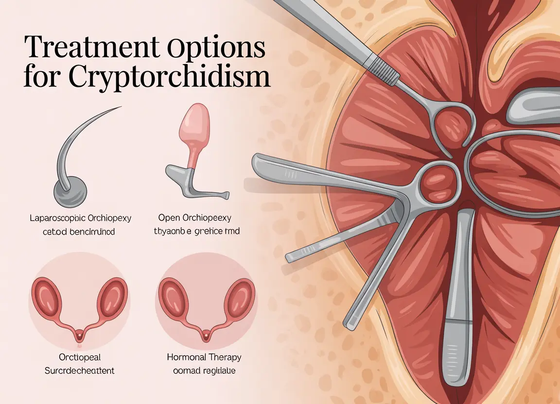 Different Types of Treatment for Cryptorchidism Surgery