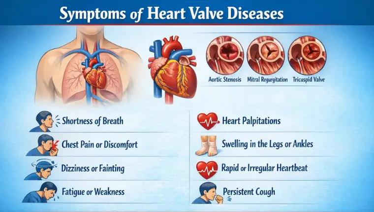 Symptoms of Heart Valve Diseases