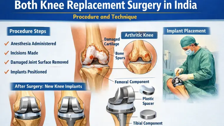 Both Knee Replacement Surgery in India