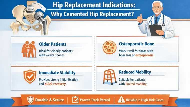 Hip Replacement Indications Why Cemented Hip Replacement