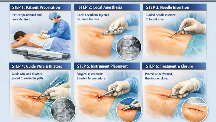 Percutaneous Surgery Procedure Step-by-Step