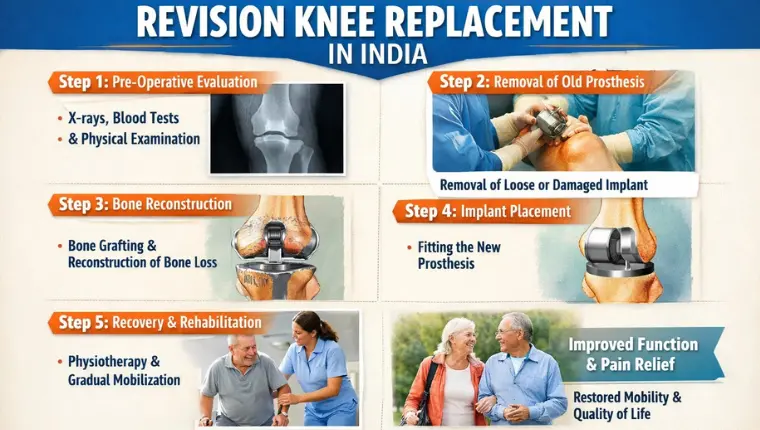 Step-by-Step Revision Knee Replacement in India
