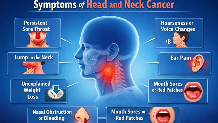 Symptoms of Head and Neck Cancer