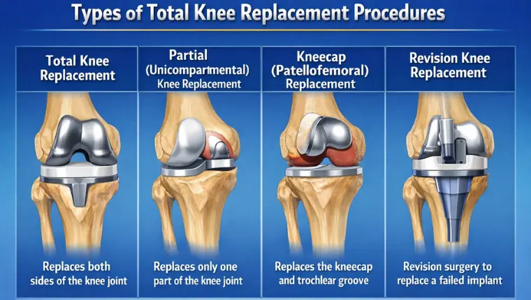 Types of Total Knee Replacement Procedures