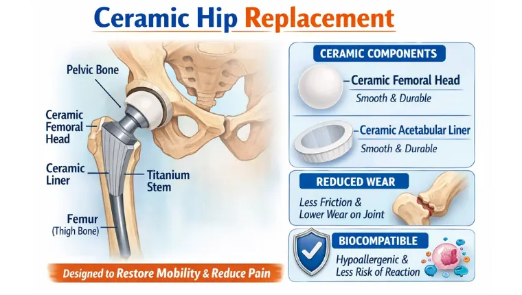 What is Ceramic Hip Replacement