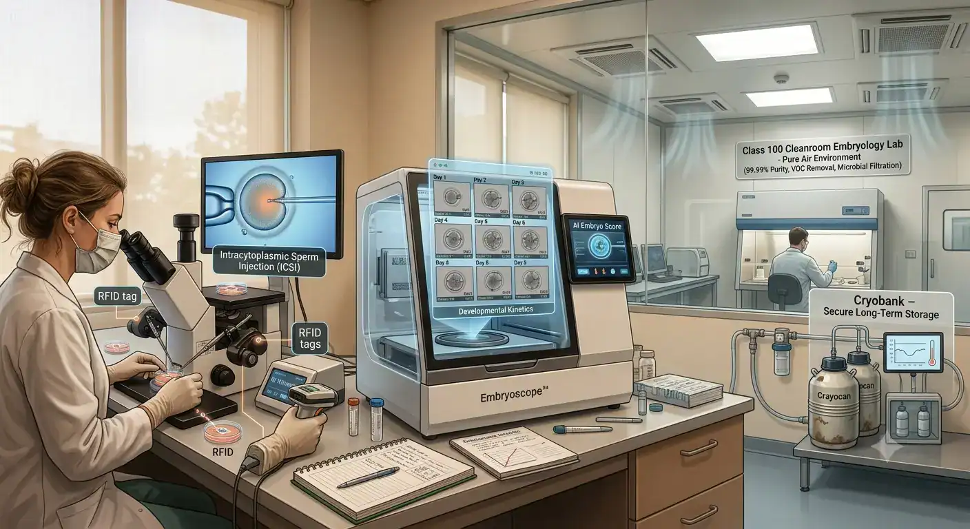 Advanced Technology and Laboratory Facilities for IVF