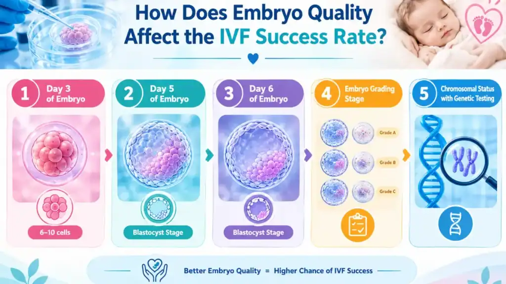 Embryo Quality Affect the IVF Success Rate