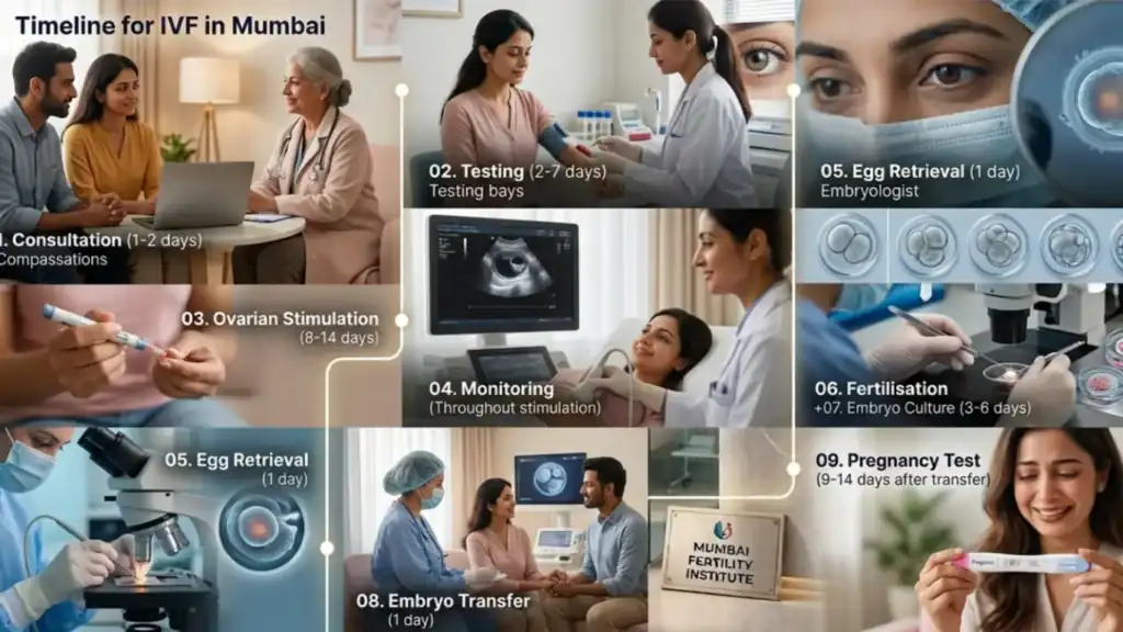 Timeline for IVF treatment in Mumbai